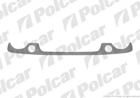 Накладка під фару (вія) VW LUPO 99- Polcar 952806