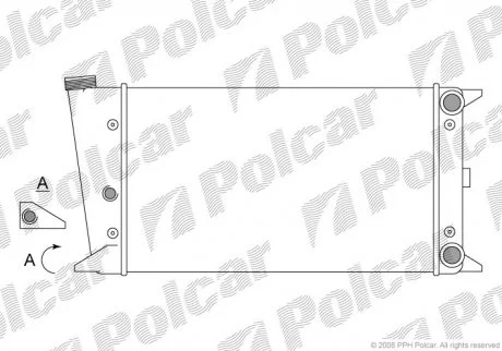 Радіатор охолодження Polcar 9531086