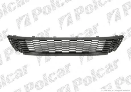 Грати бампера серединні POLO (6R), 08.09- Polcar 953327