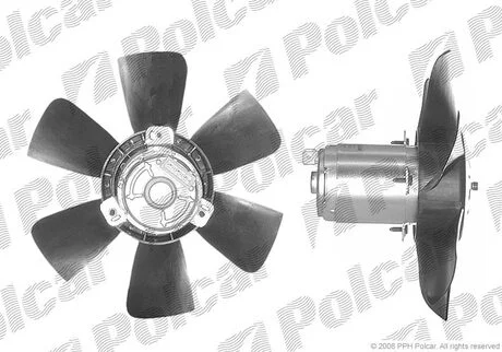 Вентилятор без кожуха VW GOLF/PASSAT Polcar 953423U2