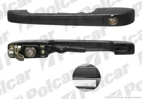 Ручка передняя лев. VW Golf/Passat 83-88 Polcar 9534Z49