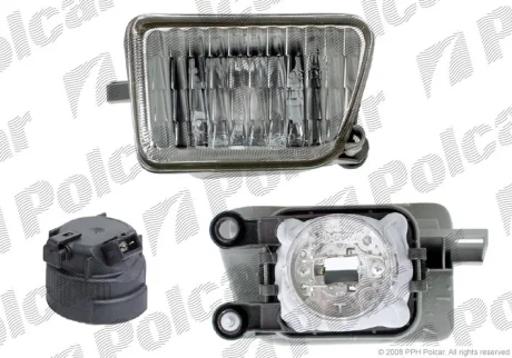 Фара передня | vw JETTA II, 02.84- Polcar 953730E