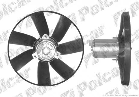 Вентилятор без корпусу Polcar 953823U2 (фото 1)