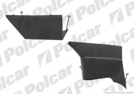 Заглушка гака буксирування vw GOLF III, 92- Polcar 9538969 (фото 1)