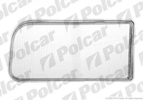 Скло фари | vw PASSAT (B3), 88- Polcar 9546111E
