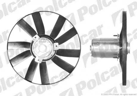 Вентилятор без кожуха VW PASSAT 88- Polcar 954623U1
