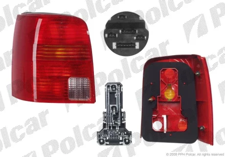 Ліхтар задній | vw PASSAT (B5), 97- Polcar 9548883E