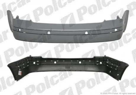 Бампер задній VW PASSAT, 00- Polcar 954996