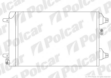 Автозапчастина Polcar 9550K8C1S (фото 1)
