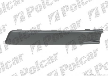 Молдинг бампера лівий PASSAT,SDN+KOMBI (B6 Polcar 95550727