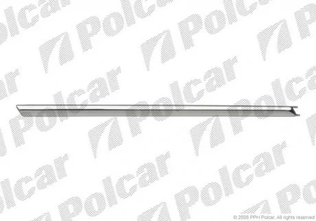 Молдинг бампера PASSAT,SDN+KOMBI (B6 Polcar 9555968