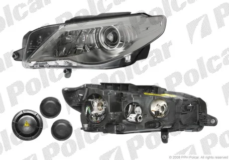 Фара основна | PASSAT CC, 06.08- Polcar 9556101U