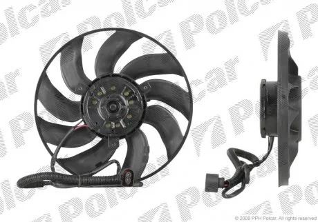 Вентилятор без кожуха VW TRANSPORTER T5 Polcar 956823U2