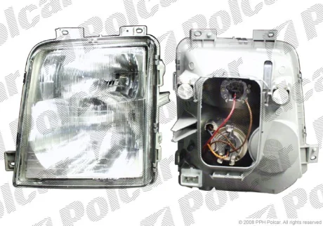 Фара основна | vw LT II, 05.96- Polcar 957110E