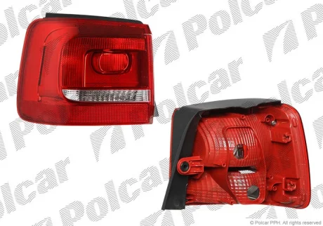 Ліхтар задній | TOURAN, 07.10- Polcar 9579883E