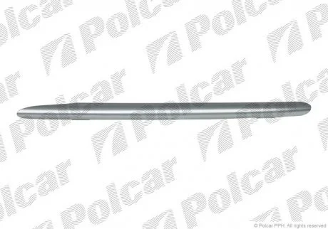 Молдинг бампера TOUAREG, 01.07-04.10 Polcar 9581077