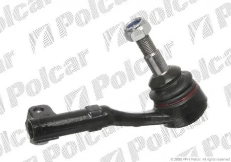 Наконечник тяги рульової лівий | BMW 1 E87/ 3 E90 04- Polcar B152