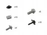 Zestaw spinek Polcar RX90207 (фото 3)