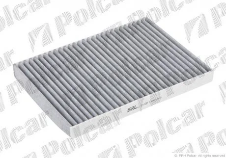 Салонний фільтр з активованим вугіллям | A3 (8L1), 09.96-09.0 Polcar S111001