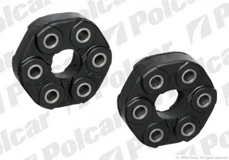 Гаситель коливань карданного валу | 3 (E36), 09.90-11.98 Polcar S2220901