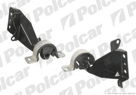 Подушка під коробку передач лівий | RENAULT TWINGO Polcar S2260061