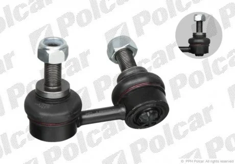 Стійка стабілізатора правий | NISSAN NAVARA 04- Polcar S6027009
