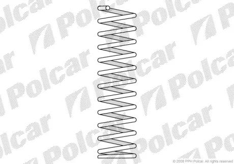 Пружина | MERCEDES M (W163) Polcar ST576860 (фото 1)