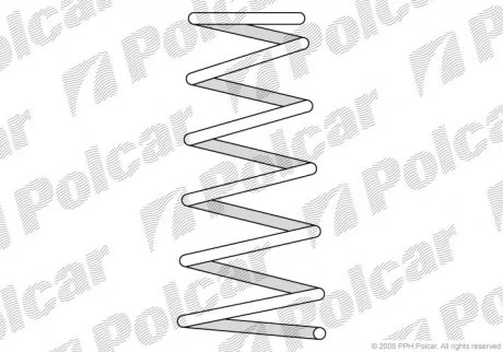 Пружина підвіски Polcar ST582025