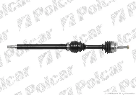 Піввісь | V70 I (875, 876), 12 Polcar T78196A