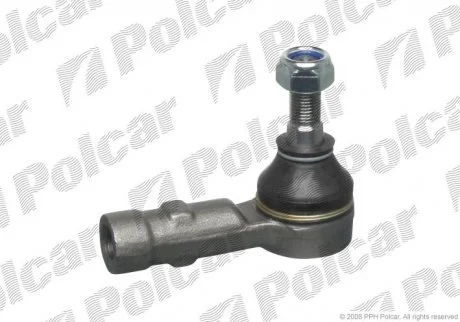 Наконечник тяги рульової лівий=правий | VOLVO 440/460/480 Polcar VO401 (фото 1)