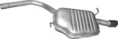 Глушник вихлопних газів 01.31ALU KOСCOWY AUDI A4 1.6 00-08 SED/KOMBI POLMOSTROW 0131