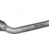 Глушитель, алюм. сталь, передн. часть Audi A4 1.6 11/00-06/08 (01.44) Polmostrow 0144
