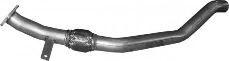Глушитель, алюм. сталь, передн. часть Audi A4 1.8 (01.48) POLMOSTROW 0148