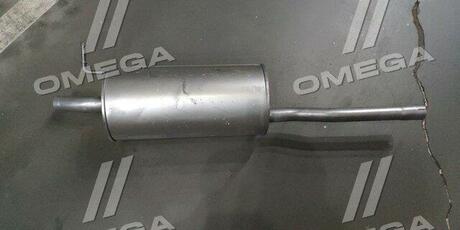 Глушитель (задняя часть) алюминизированная сталь Dacia Logan Mcv, Van 1.4, 1.6 MPI POLMOSTROW 02.10 (фото 1)