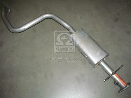 Глушитель, алюм. сталь, середн. часть Chevrolet Tacuma 1.6i, 1.8i, 2.0i 16V 00-12/05 POLMOSTROW 05.34
