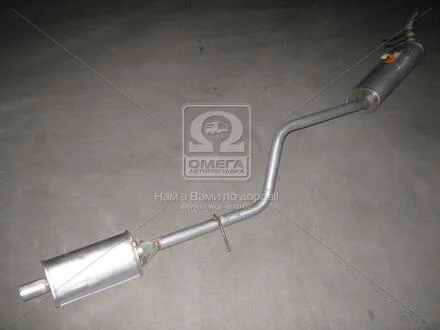 Глушник Fiat Punto 1.1i SPI kat 93-96 (вір-во) POLMOSTROW 07.20