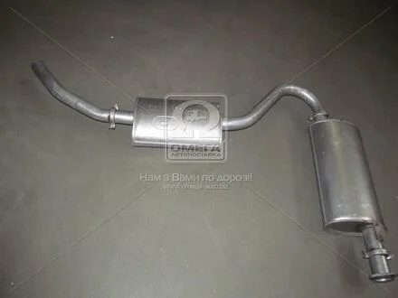 Глушитель алюм. сталь, задн. часть Citroen Jumper/ Fiat Ducato/ Peugeot Boxer 2.0i; 1.9D; 2.5D 94-02 POLMOSTROW 07.23