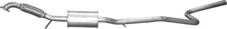 Резонатор Ford Fiesta 1.6i-16V 01-08,Fusion 1.6i-16V 02-,Mazda 2 1.6i-16V 03-07 POLMOSTROW 08674