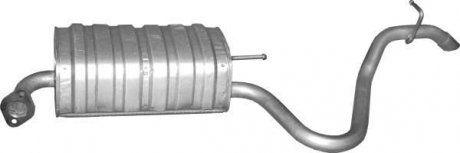 Глушитель, алюм. сталь, задн. часть Hyundai i30 1.4/1.6 hatchback 05/07- (10.80) POLMOSTROW 1080 (фото 1)