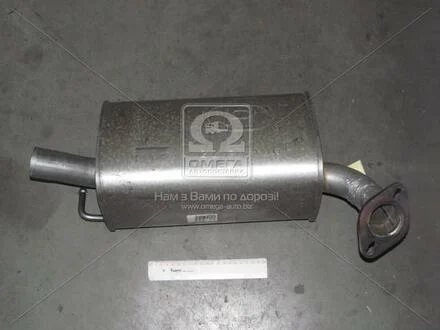 Глушник Mazda 6 1.8/2.0/2.3 16V; 2.0 CiTD 02/02-09/07 (вір-во) POLMOSTROW 12.213
