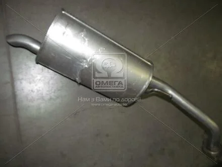 Глушитель, алюм. сталь, задн.часть Nissan Micra 1.0-1.4i 1.5dCi 11/02-04/05 (15. POLMOSTROW 15.239
