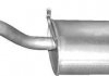 Глушитель алюм. сталь, задн. часть Nissan Primera 1.8i-16V 05/02-07 (15.39) Polmostrow
