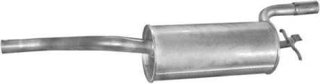 Глушитель алюм. сталь, задн. часть Alfa Romeo 33 90- 1.5/1.7ie (16.10) Polmostro POLMOSTROW 1610