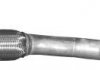 Глушитель, алюм. сталь, передн. часть Opel Astra H (17.132) Polmostrow 17132