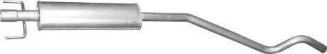 Резонатор (средняя часть) алюминизированная сталь Opel Astra H 1.6i POLMOSTROW 17.20