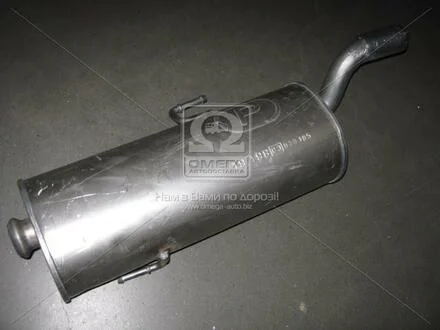 Глушник Peugeot 206 1.4/1.6 98- (вір-во) POLMOSTROW 19.198