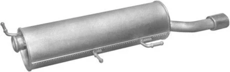 Глушитель алюм. сталь, задн. часть Peugeot 307 CC 2.0i -16V 03- (19.366) Polmost POLMOSTROW 19366