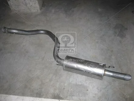 Глушитель алюм. сталь, задн. часть Toyota Land Cruiser 4.2 Turbo Diesel 06- POLMOSTROW 26.297