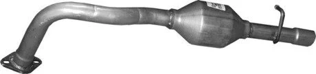 Глушитель алюм. сталь, задн. часть Toyota Yaris 1.3i 16V (26.60) POLMOSTROW 2660