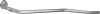 Глушник алюм. сталь, середн. частина Toyota Yaris 1.0 08/05-12/12 (26.73) Polmostrow 2673